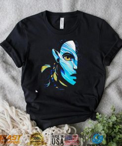 Avatar the way of water Neytiri Na’vi Ocean half face shirt