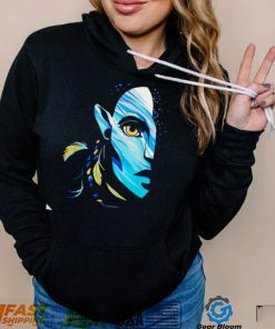 Avatar the way of water Neytiri Na’vi Ocean half face shirt