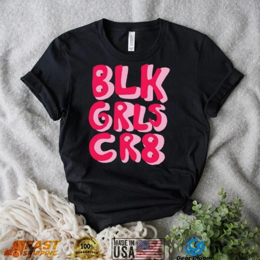 BLK GRLS CR8 logo shirt