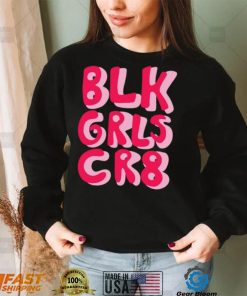 BLK GRLS CR8 logo shirt