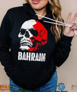 Bahrain flag skull Bahraini Pride shirt