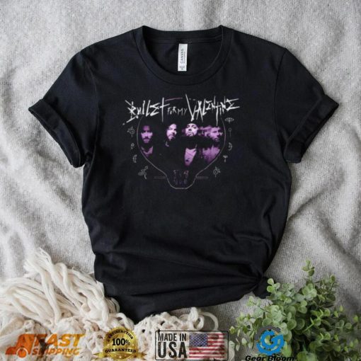 Band Purple Photo Dateback Tee Bullet For My Valentine Shirt