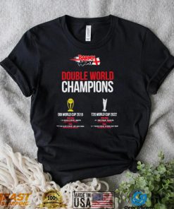 Barmy Army Double World Champions ODI World Cup 2019 And T20 World Cup 2022 Shirt