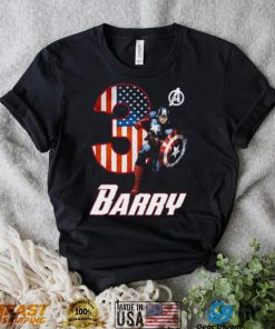 Barry Marvel Captain America T Shirt