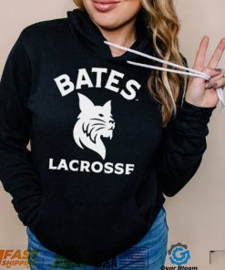 Bates Bobcats Lacrosse logo shirt