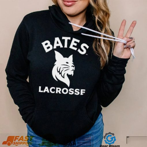 Bates Bobcats Lacrosse logo shirt