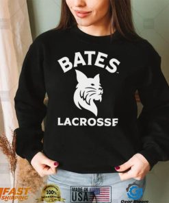 Bates Bobcats Lacrosse logo shirt