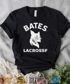 Bates Bobcats Lacrosse logo shirt