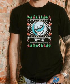 Bear Philadelphia Log Eagles Christmas Ugly Shirt