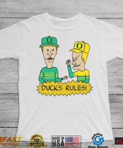 Beavis and Butt Head Oregon Ducks Rules NCAA Shirt