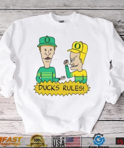 Beavis and Butt Head Oregon Ducks Rules NCAA Shirt