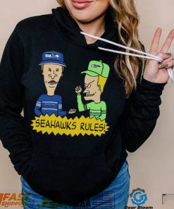 Beavis and Butt Head Seattle Seahawks Rules NFL Shirt