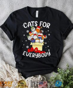 Best Cats for everybody Christmas 2022 shirt