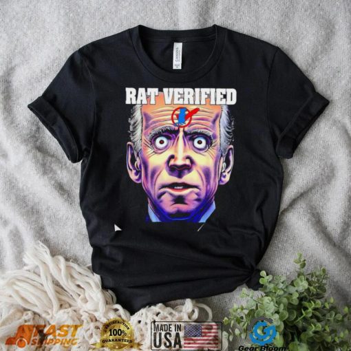 Biden Rat Verified anti Joe Biden election political shirt