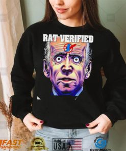 Biden Rat Verified anti Joe Biden election political shirt