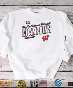 Big 10 Women’s Volleyball Champions 2022 Wisconsin Badgers Shirt