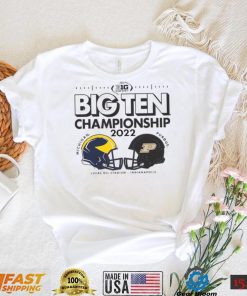 Big Ten Championship Game Matchup 2022 Michigan Vs Purdue Shirt