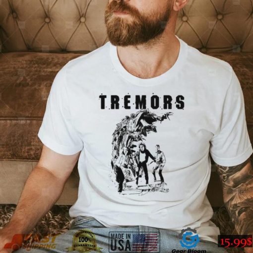 Black And White Design Tremors Movie Tribute Shirt