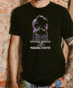 Black Panther Chadwick Boseman 1976 2020 Wakanda Forever Signature Shirt