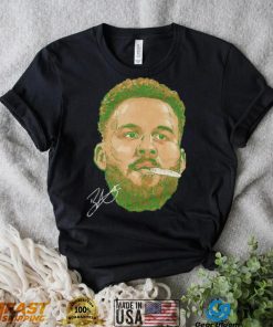 Blake Griffin Boston Mouthguard face shirt