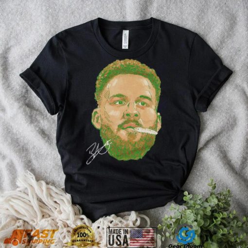 Blake Griffin Boston Mouthguard face shirt