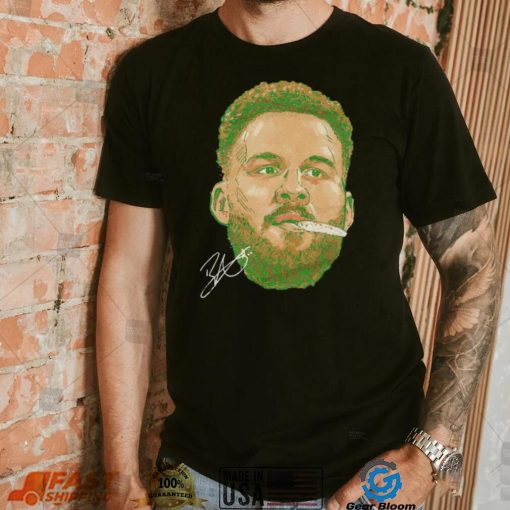 Blake Griffin Boston Mouthguard face shirt