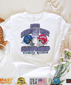 Boise State Vs Fresno State 2022 Mountain West Football Championship Shirt