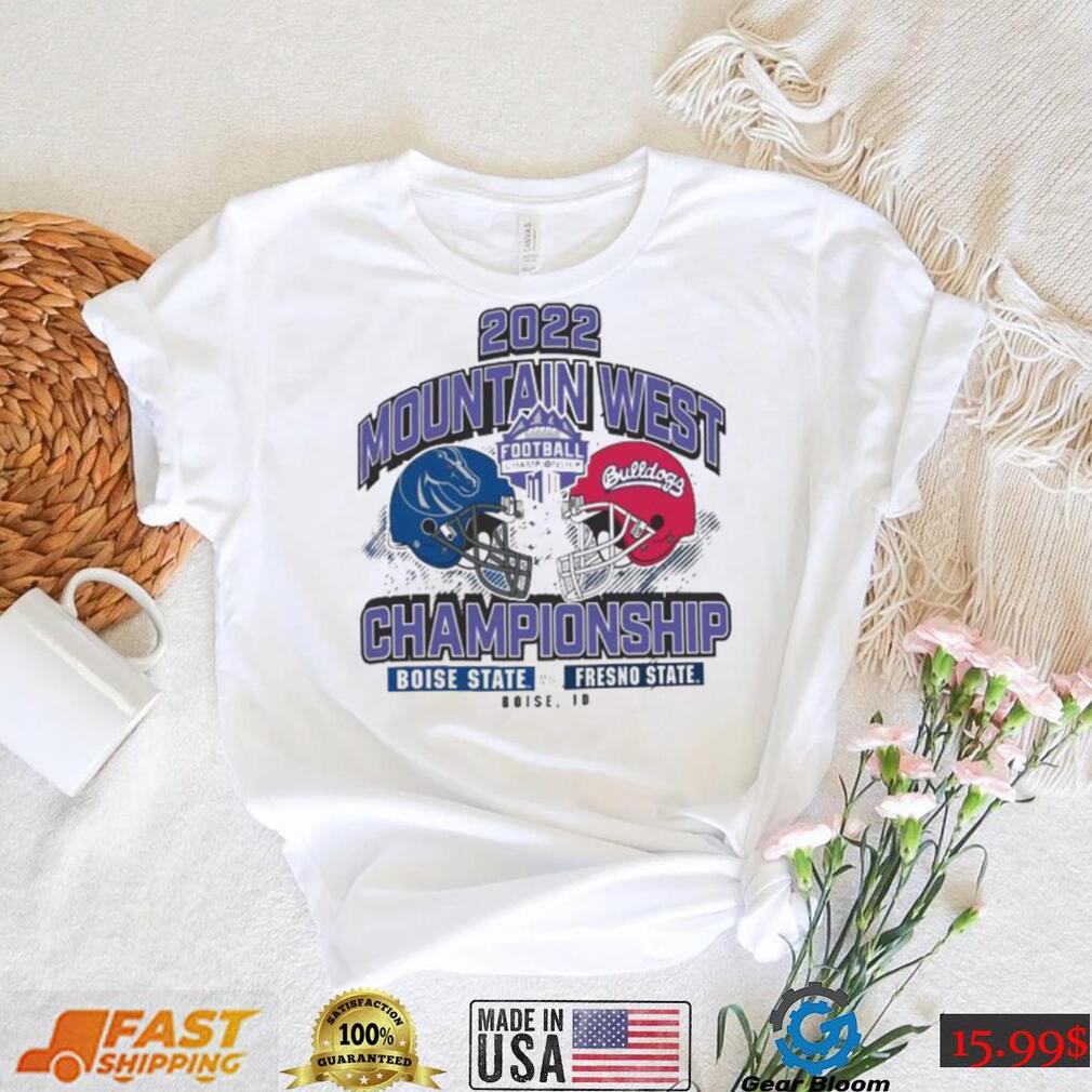 Boise State Vs Fresno State 2022 Mountain West Football Championship Shirt