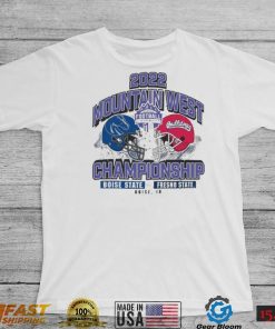 Boise State Vs Fresno State 2022 Mountain West Football Championship Shirt