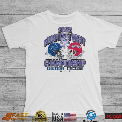 Boise State Vs Fresno State 2022 Mountain West Football Championship Shirt