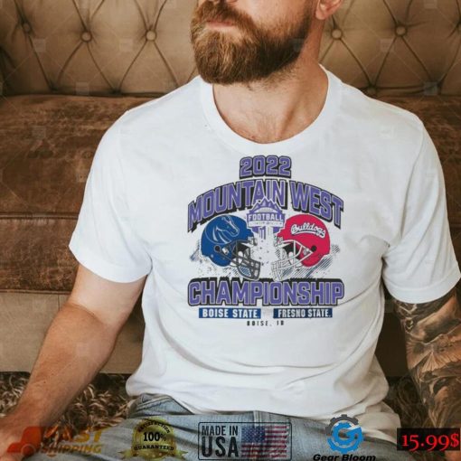 Boise State Vs Fresno State 2022 Mountain West Football Championship Shirt