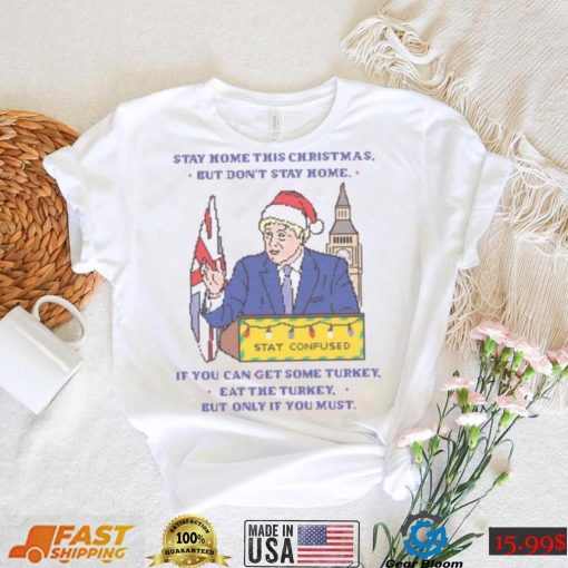 Boris Johnson Lockdown Speech Jumper T Shirt