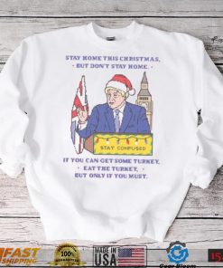 Boris Johnson Lockdown Speech Jumper T Shirt