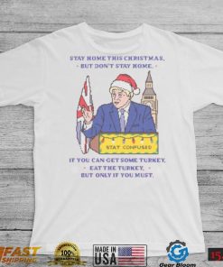 Boris Johnson Lockdown Speech Jumper T Shirt