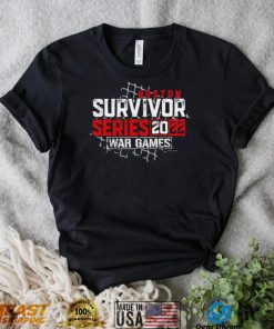 Boston survivor series 2022 War Games logo shirt