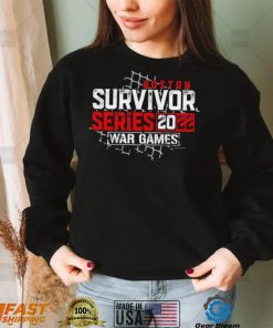 Boston survivor series 2022 War Games logo shirt