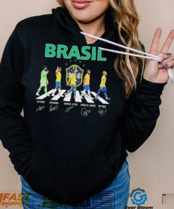 Brazil Team Football Abbey Road Signatures Shirt