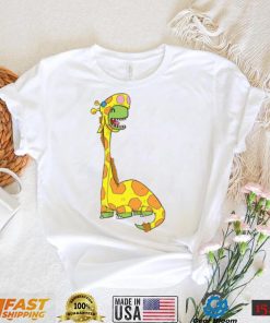 Bronto Raffe Giraffe Dinosaur Cosplay Giraffe shirt