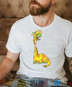 Bronto Raffe Giraffe Dinosaur Cosplay Giraffe shirt