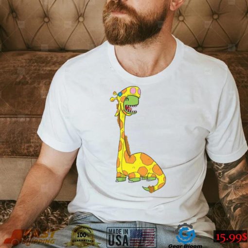 Bronto Raffe Giraffe Dinosaur Cosplay Giraffe shirt