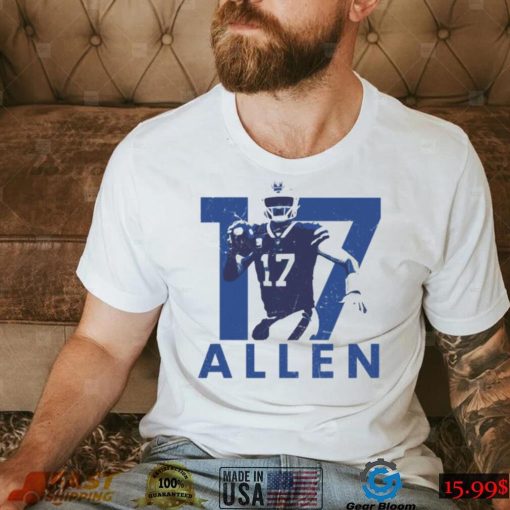 Buffalo Bills 17 Josh Allen T Shirt