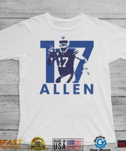 Buffalo Bills 17 Josh Allen T Shirt