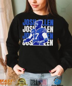 Buffalo Bills Grunge Type Josh Allen T Shirt