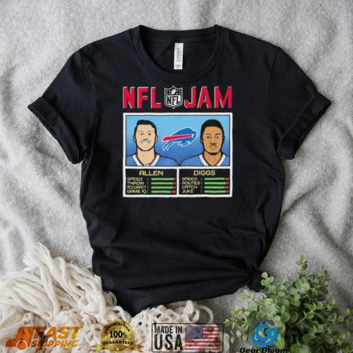 Buffalo Bills Josh Allen And Stefon Diggs NFL Jam T shirt
