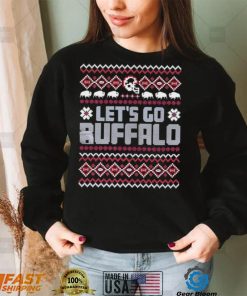 Buffalo Bills Let’s Go Buffalo Christmas Ugly Sweatshirt