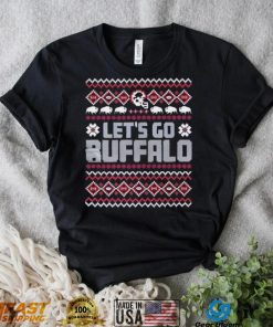 Buffalo Bills Let’s Go Buffalo Christmas Ugly Sweatshirt