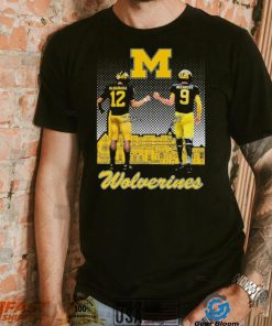 Cade Mcnamara And J.J. Mccarthy Michigan Wolverines College Signatures Shirt