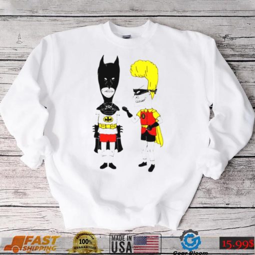 California Cartoon Batman Beavis And Butthead shirt