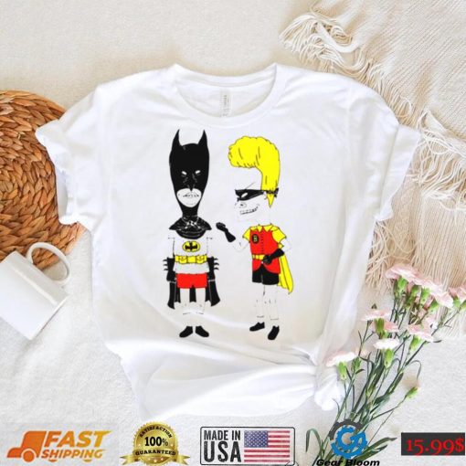 California Cartoon Batman Beavis And Butthead shirt