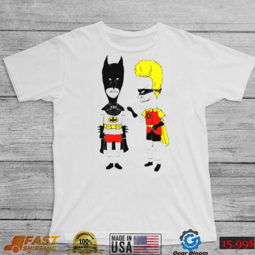 California Cartoon Batman Beavis And Butthead shirt